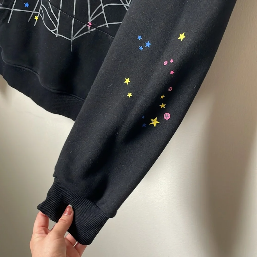 Sp5der⚡️P*NK Spider Slime Web Hoodie Worldwide x Young Thug Hoodie - Picture 8 of 14